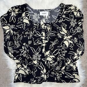 BA&SH Sessee Floral Blouse Shirt Size Small Feminine Spring Bloomcore Chic Flowy